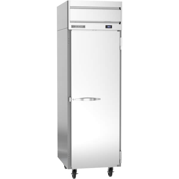 Refrigerator, Reach In, Top Mount, Single Section, (1) Solid Door, 26"
